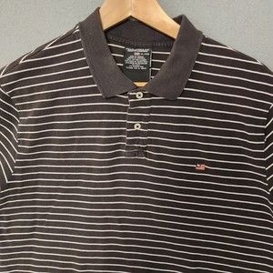 Polo Ralph Lauren Polo Shirt Men XL Black Striped Polo Jeans Company